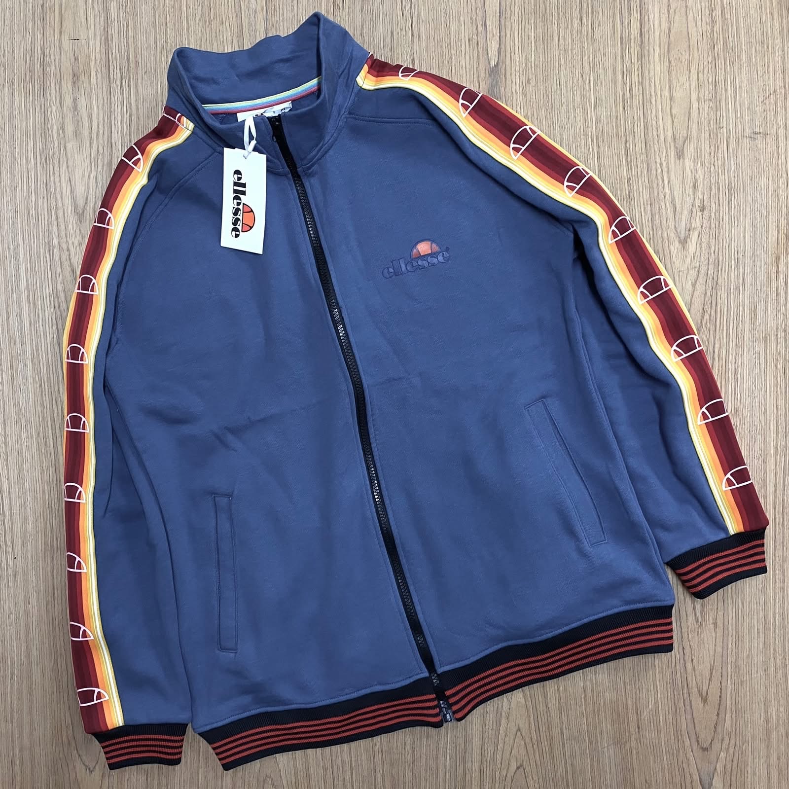 jk16-blue-1 Men's Fleece Jacket | JK16-Blue - Image 1