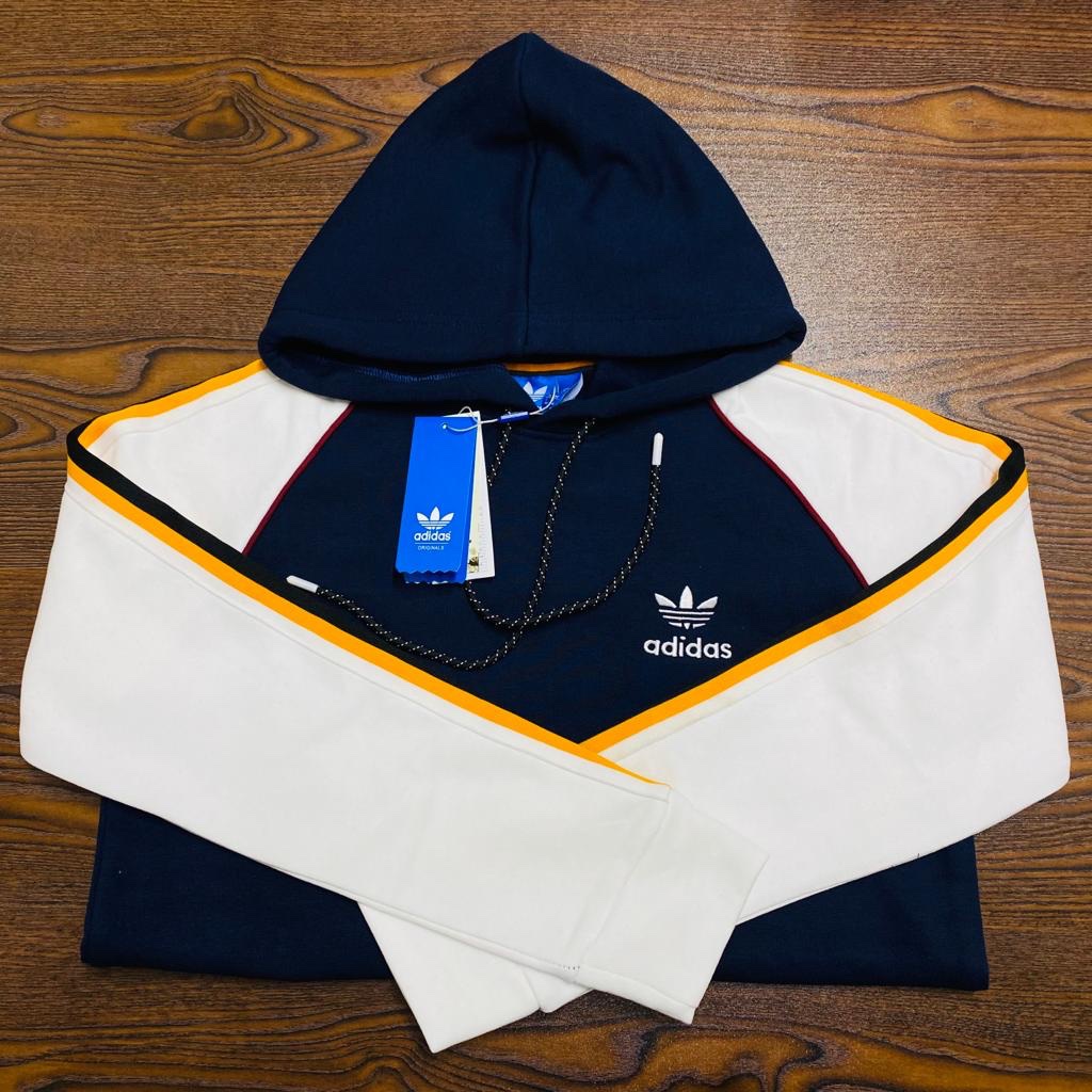 hd02-nb-2 Men's Premium Fleece Hoodie | HD02-NB-WH - Image 1