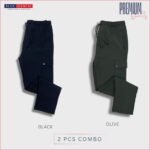 2 Premium Cargo Trouser Bundle | JOG25-2 pcs Bundle - Image 5