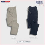 2 Premium Cargo Trouser Bundle | JOG25-2 pcs Bundle