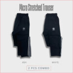 Micro Stretched Trouser 2 pcs Combo | JOG19