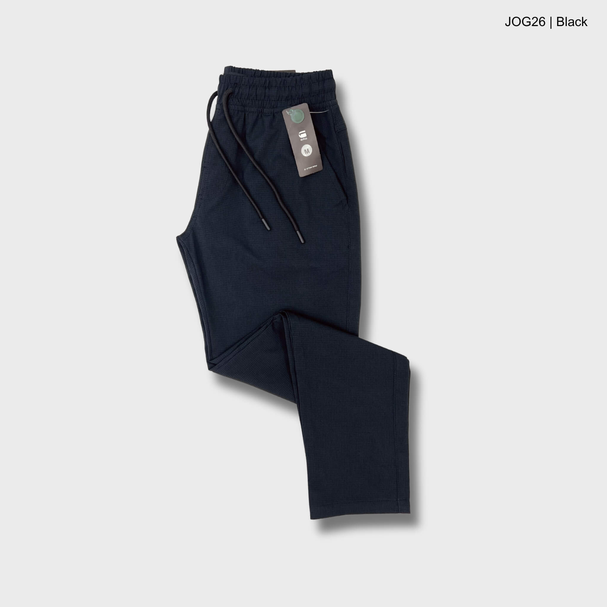 JOG26-Black Premium Solid Trouser | JOG26-Black - Image 1