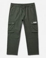 Premium Exported Cargo Trouser | JOG34-Olive - Image 2