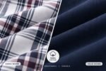 Auriel Cotton Boxer 2-Piece – White Check & Navy - Image 5