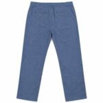 Gebardine trouser pant Light Navy - Image 3
