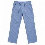 Gebardine trouser pant Light Sky Blue - Image 2