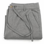 Gebardine trouser pant Charcoal
