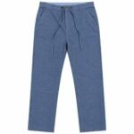 Gebardine trouser pant Light Navy - Image 2